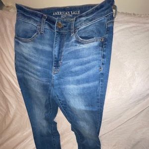 American eagle high waisted jeans